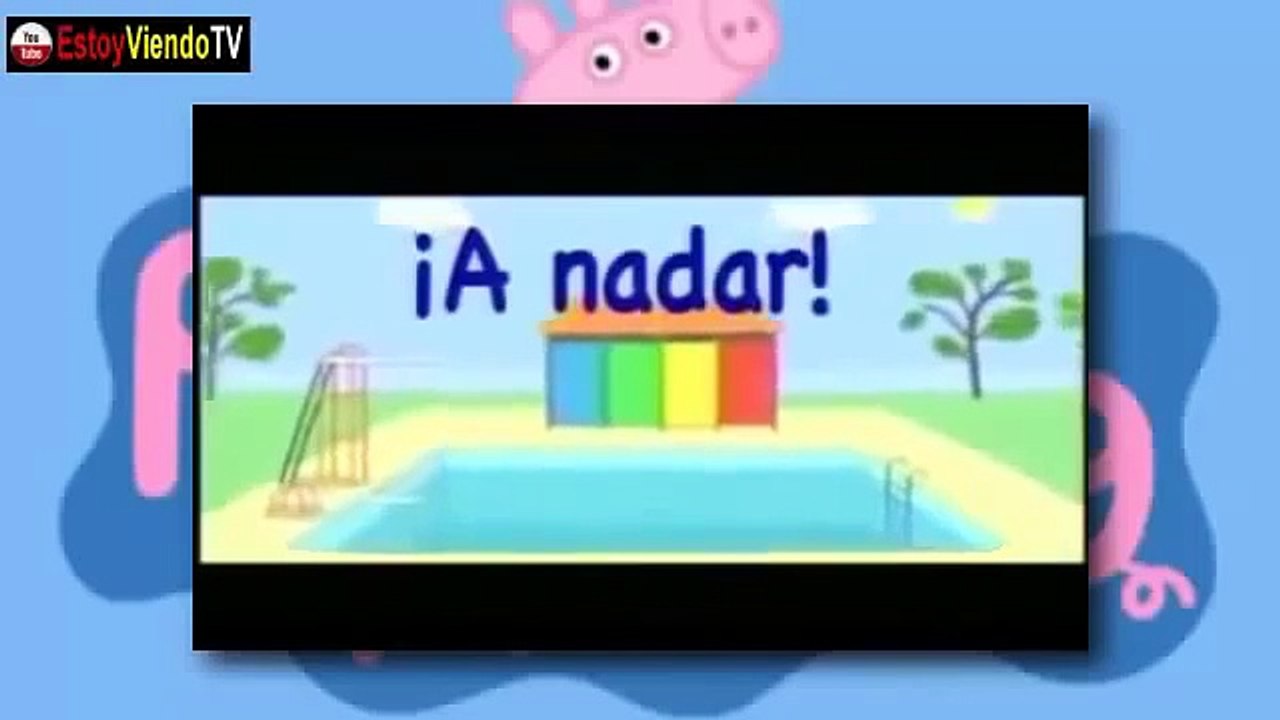 Peppa Pig - A Nadar [En español]