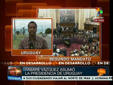Inicia con fuerza su segundo mandato Tabaré Vázquez