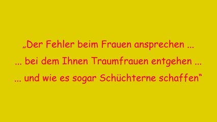 Expertentipps Traumfrauen ansprechen mit Erfolg