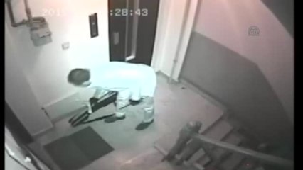 Çelik Kasa Soygunu, Güvenlik Kamerasında