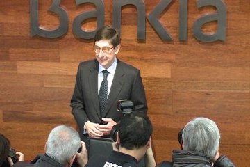 Bankia gana 747 millones en 2014
