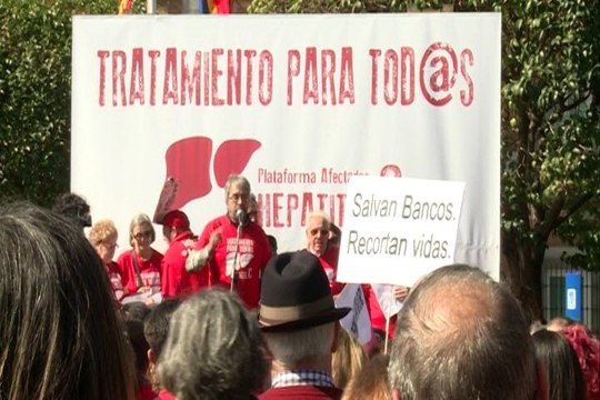 Afectados por la Hepatitis C exigen sus tratamientos