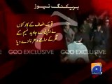 PTI activists clash with sacked leader’s supporters in Peshawar-Geo Reports-02 Mar 2015