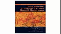 Time Series Analysis for the Social Sciences (Analytical Methods for Social Research)