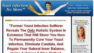 yeast infection no more- open the door to a yeast infection free life