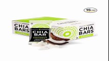 Health Warrior Chia Bars, Coconut, 13.2-Ounce (Pack of 15)