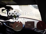 1000 m départ arrêté en Peugeot 308 GT BlueHDi 180 EAT6