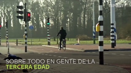 Bicicleta que vibra ante el trafico