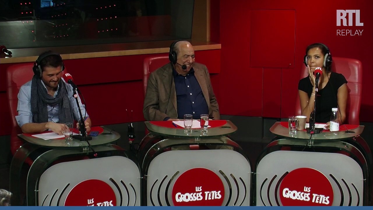 Pour le retour de Christine Bravo, Karine Le Marchand et Christophe Beaugrand pousse la chansonnette dans les Grosses Têtes