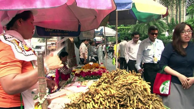 El drama de los puestos callejeros de Bangkok
