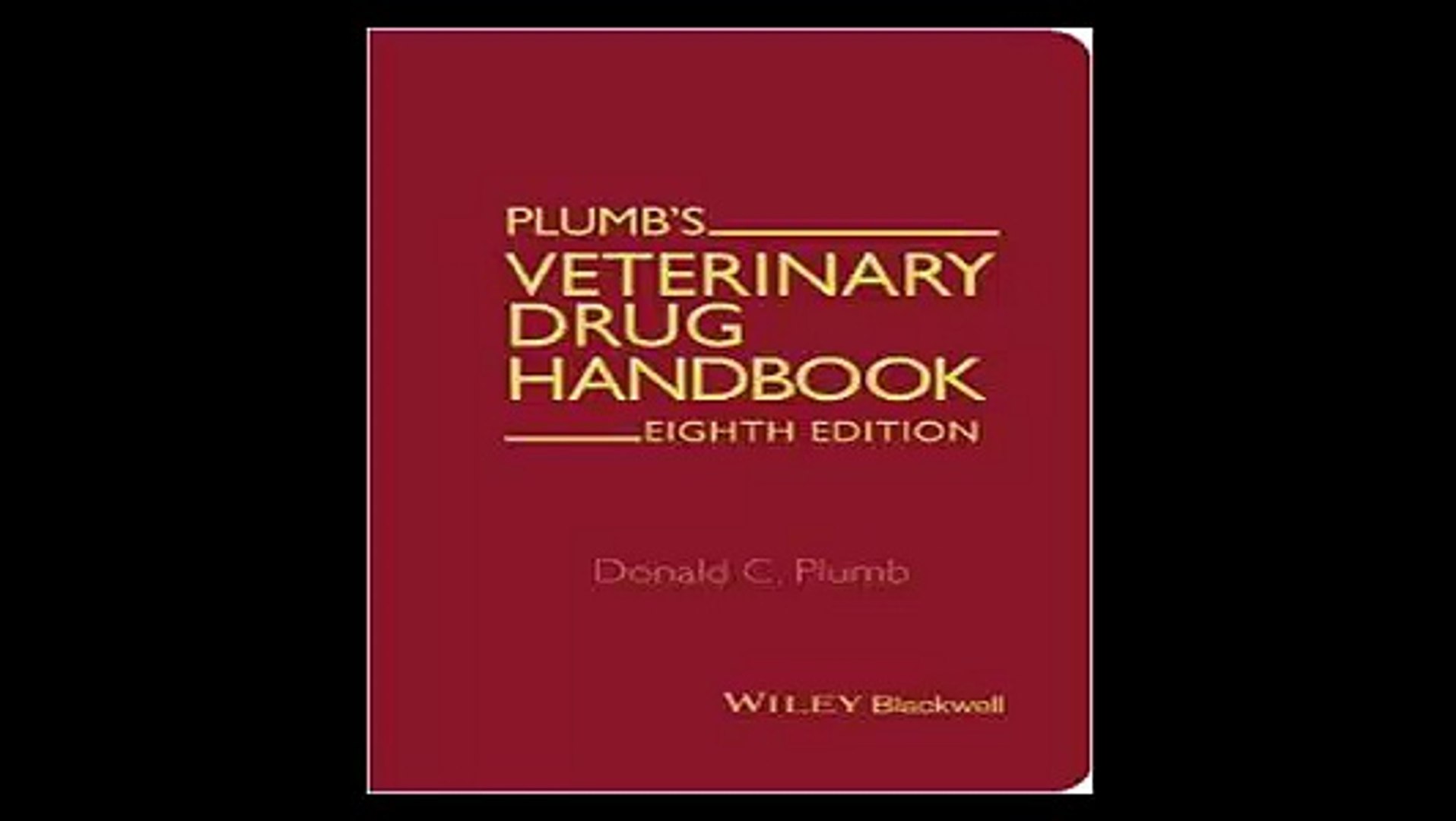 ⁣Plumb's Veterinary Drug Handbook (Pocket)