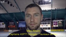 Interview Marc Pihant Capitaine ASPTT Limoges - Taureaux de Feu 2015-02-28