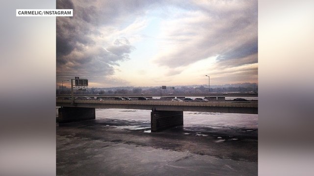 D.C. braves an icy commute