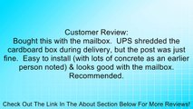 Architectural Mailboxes Oasis In-ground Post, Graphite Bronze Review