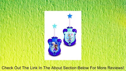Disney Frozen Elsa, Anna & Olaf Walkie Talkie Review