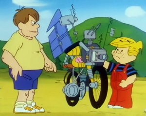 Denis la Malice - S01E47 - Denis le démolisseur / Une bicyclette transformable / Denis et les chiens