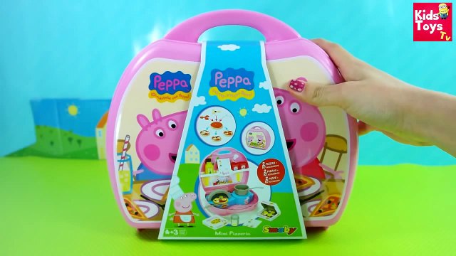 Peppa Pig Mini Pizzeria! Prepariamo la pizza con Peppa Pig Playset - Giochi per bambini di Peppa Pig