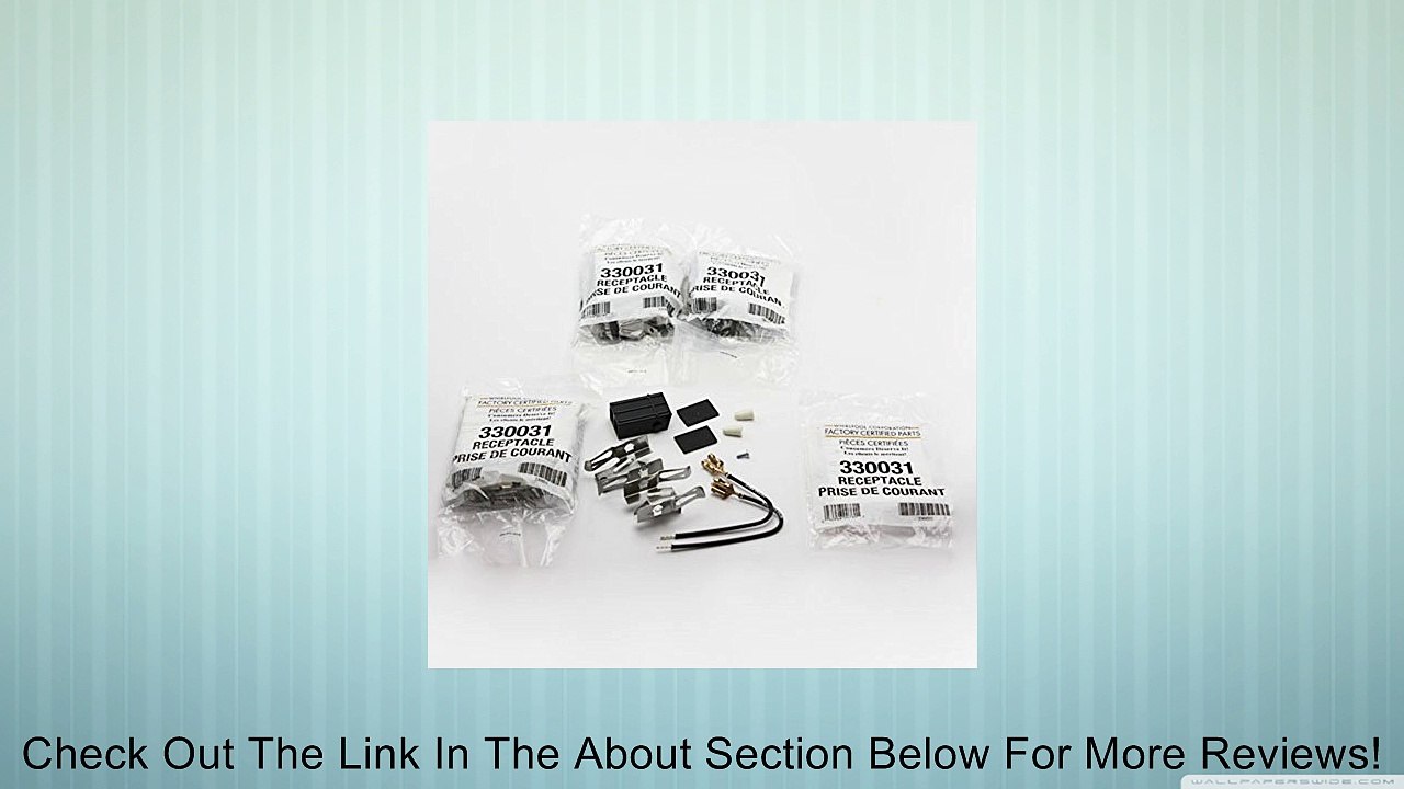 Genuine OEM 330031 (4 PACK) 326800 Whirlpool Kenmore Range Burner Receptacle Kit Review