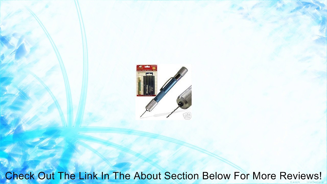 Pit Bull CHIDB003 Mini Drill Bit Set Tools Precision Tool Model Car, 21-Piece Review