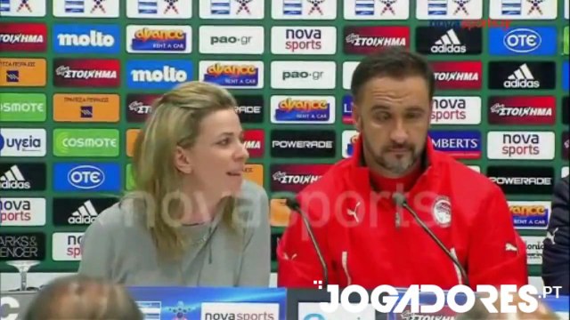 Vítor Pereira Em Conferência De Imprensa No Olympiacos: «Gostei Muito E Fiquei Cheio De Medo»