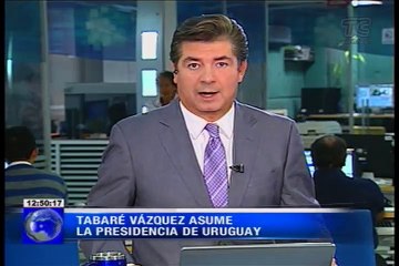 Tabaré Vázquez asume la presidencia de Uruguay
