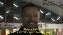 Interview Philippe Badin Coach ASPTT Limoges - Taureaux de Feu 2015-02-28