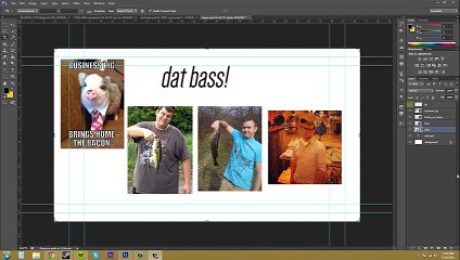 ---Photoshop CS6 Tutorial - 49 - Selecting and Grouping Layers -