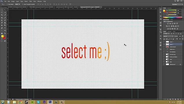 -Photoshop CS6 Tutorial - 51 - Creating a Layer from a Selection -