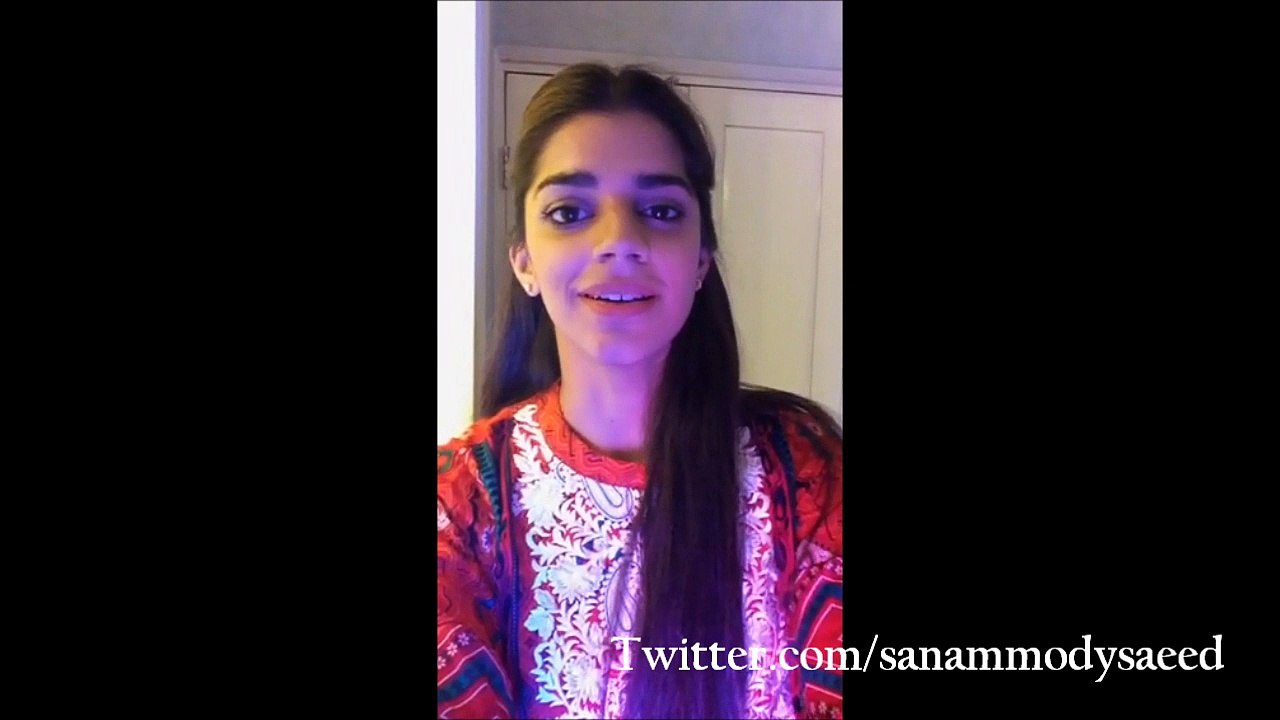 Sanam Saeed_Video Message For Fans !