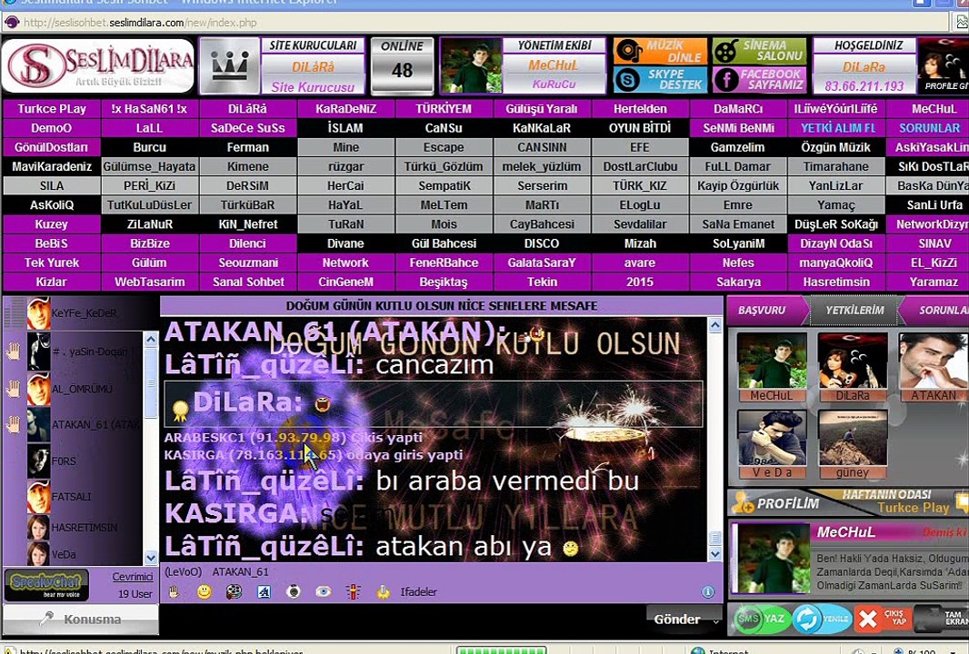 seslimdilara da dogum gunu