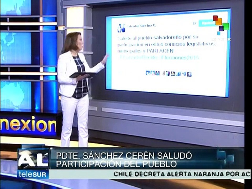 Afirma TSE que sólo él puede dar resultados de elección en El Salvador