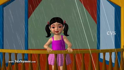 3D Animation I Hear Thunder Nursery Rhyme for Children with Lyrics