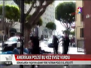 Amerikan polisi bu kez çadırda yaşayan evsiz vatandaşı vurdu