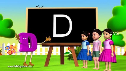 Alphabet songs - Phonics Songs - ABC Song for children - 3D Animation Nursery Rhymes