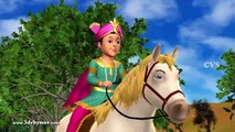 Chal Chal Gurram - 3D Animation Telugu Nursery rhymes for children with lyrics