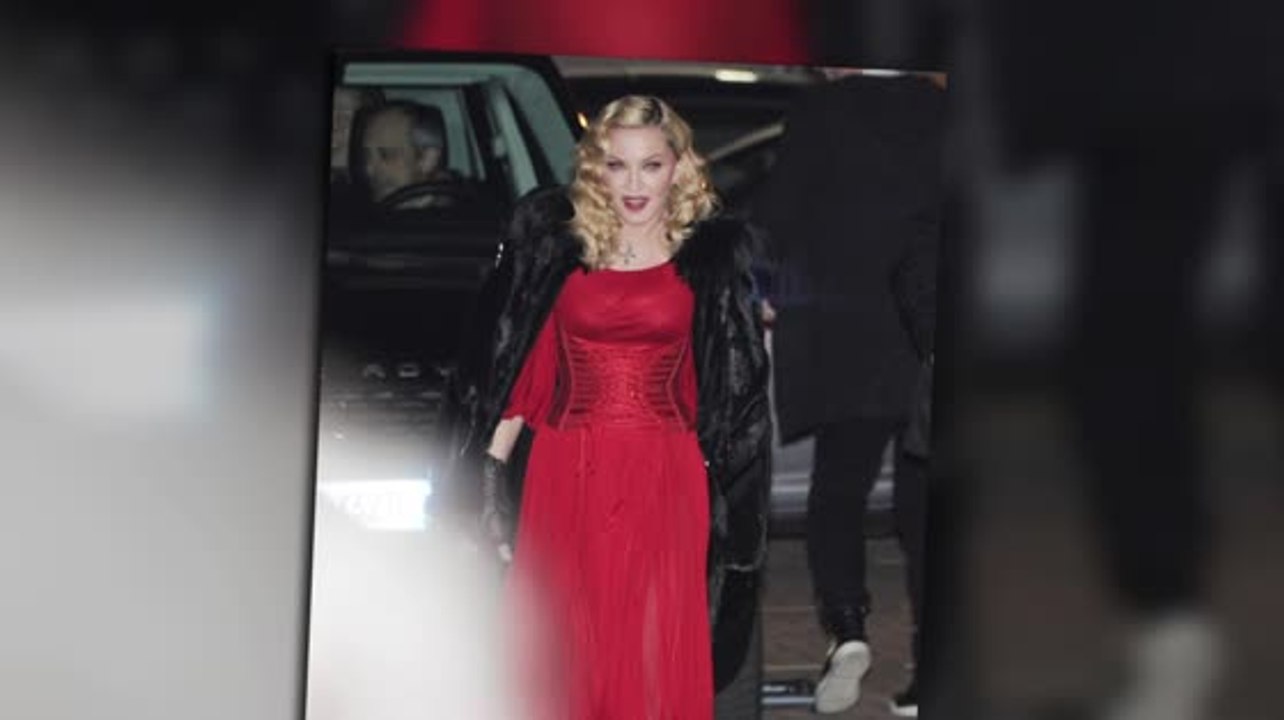 Madonna bei der Modewoche in Mailand