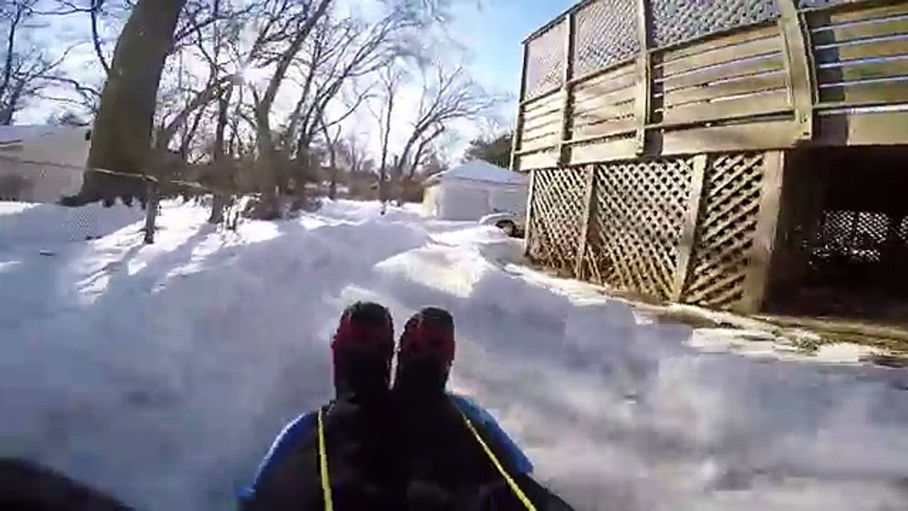 Homemade Luge Track...........