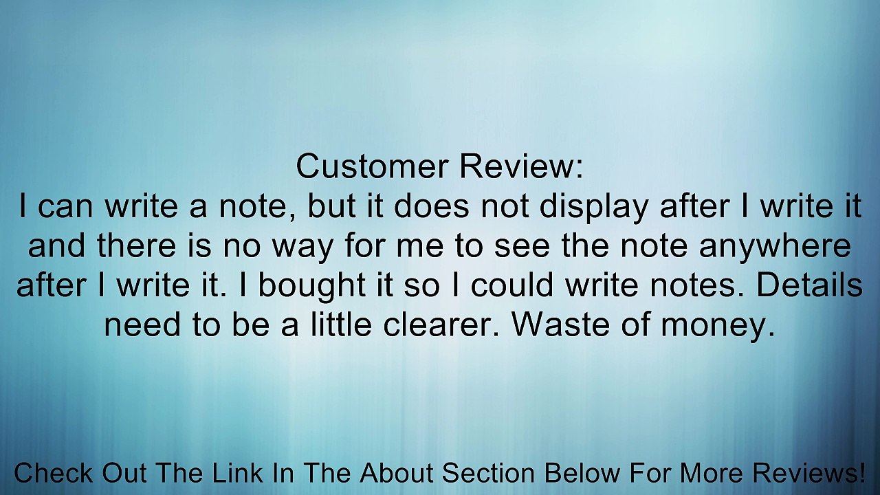 US Calendar Note Review
