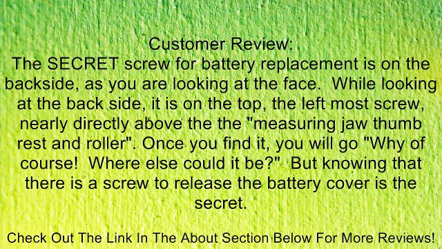 General Tools & Instruments 147 6-Inch Digital Fractional Caliper Review