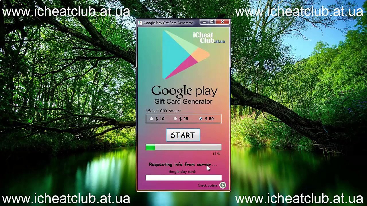 Google Play-Code Gift Card Generator 2015 Deutsch