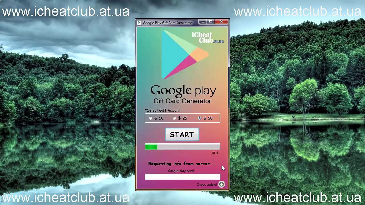 Google Play-Code Gift Card Generator 2015 Deutsch