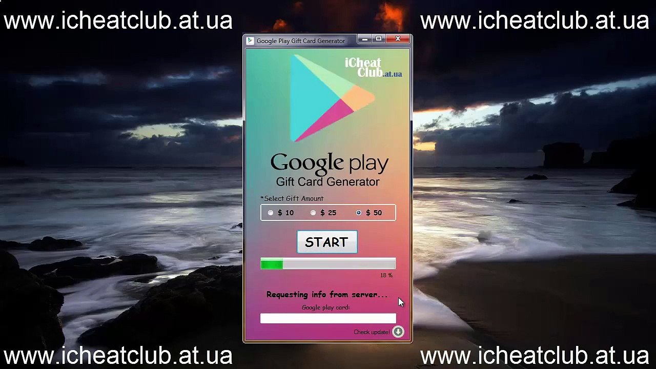 Google Play-Code Gift Card Generator 2015 Deutsch
