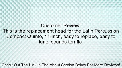 Evans Tri-Center Conga Drum Head, 11.00 Inch Review