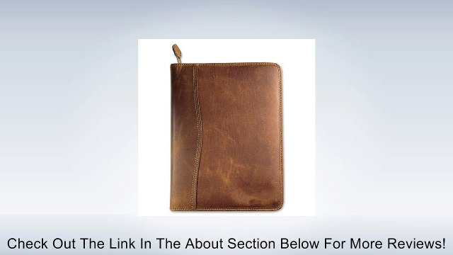 Day-Timer Personal Organizer Starter Set, Aviator Leather Binder, 8-1/2X11, Dark Tan (DTM81844) Review
