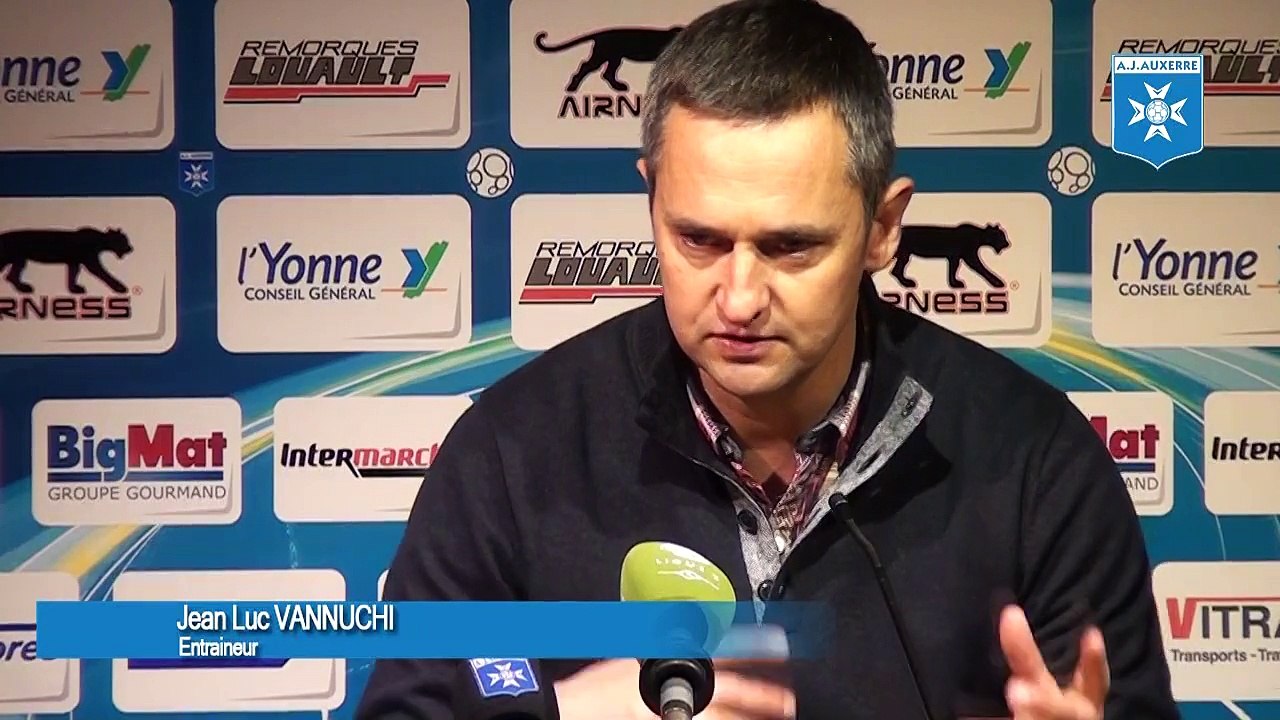 Conférence de presse AJ AUXERRE - SCO ANGERS