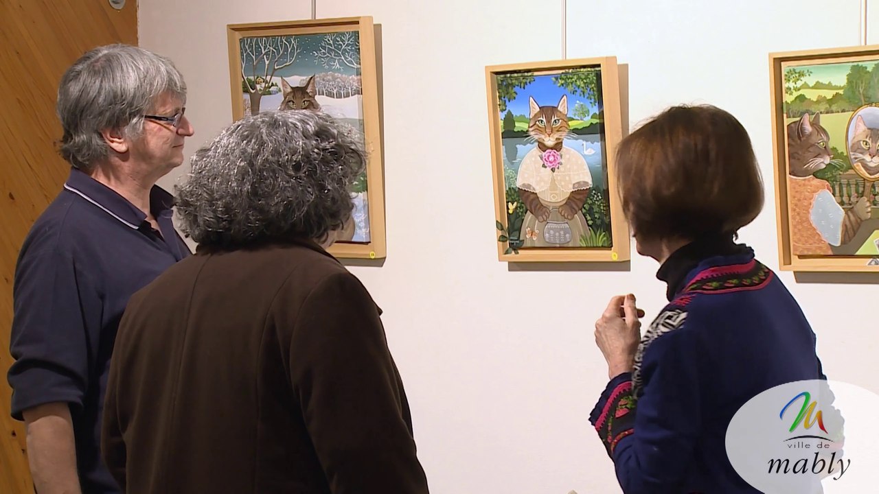 "Chat(huts) complices" à Mably avec Marie Vergne et Bruno Cortot