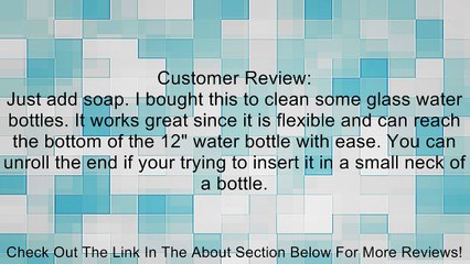 Decanter Cleaning Brush - White Review