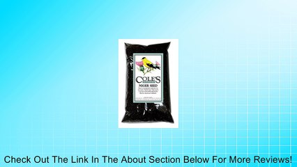 Cole's NI05 Niger Seed, 5-Pound Review