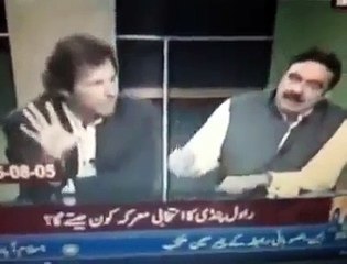 Is Imran Khan doing same sheikh rasheed type politics which he despised in 2008