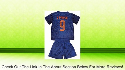 2014 Van Persie 9 Away Holland Football Soccer Kids Jersey & Short Review